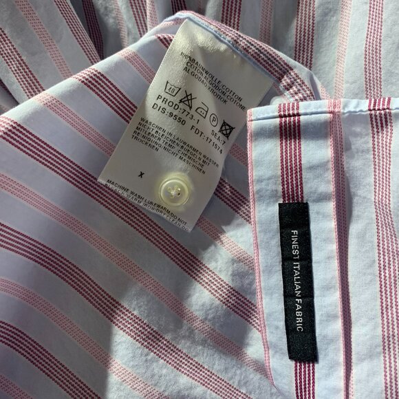 Boss Hugo Boss Striped Button Down Dress Shirt - Picture 8 of 12